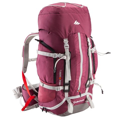 mochila quechua 50 litros|mochilas de trekking mujer.